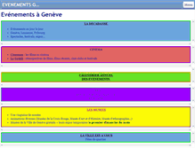 Tablet Screenshot of decouvrir-geneve.com